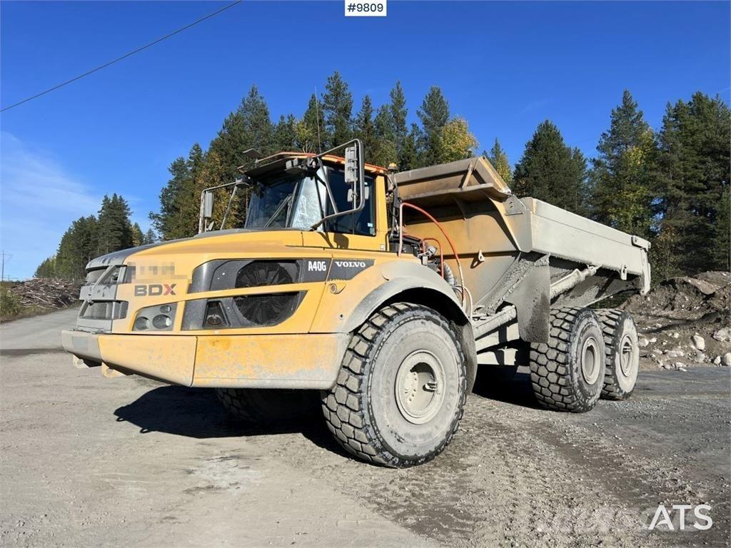 Volvo A40G dump truck Kĺbové nákladné autá