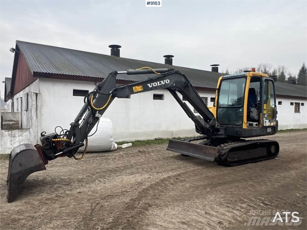 Volvo EC55 Mini rýpadlá < 7t