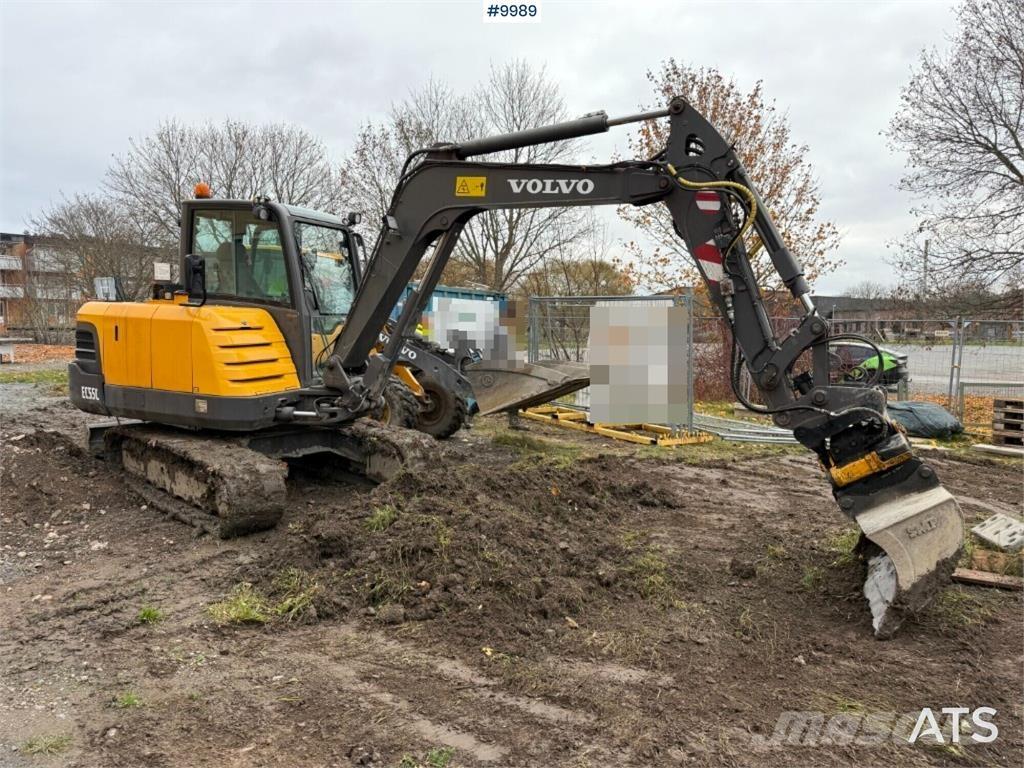 Volvo EC55C Mini rýpadlá < 7t