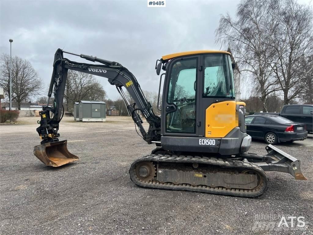 Volvo ECR50D Mini rýpadlá < 7t