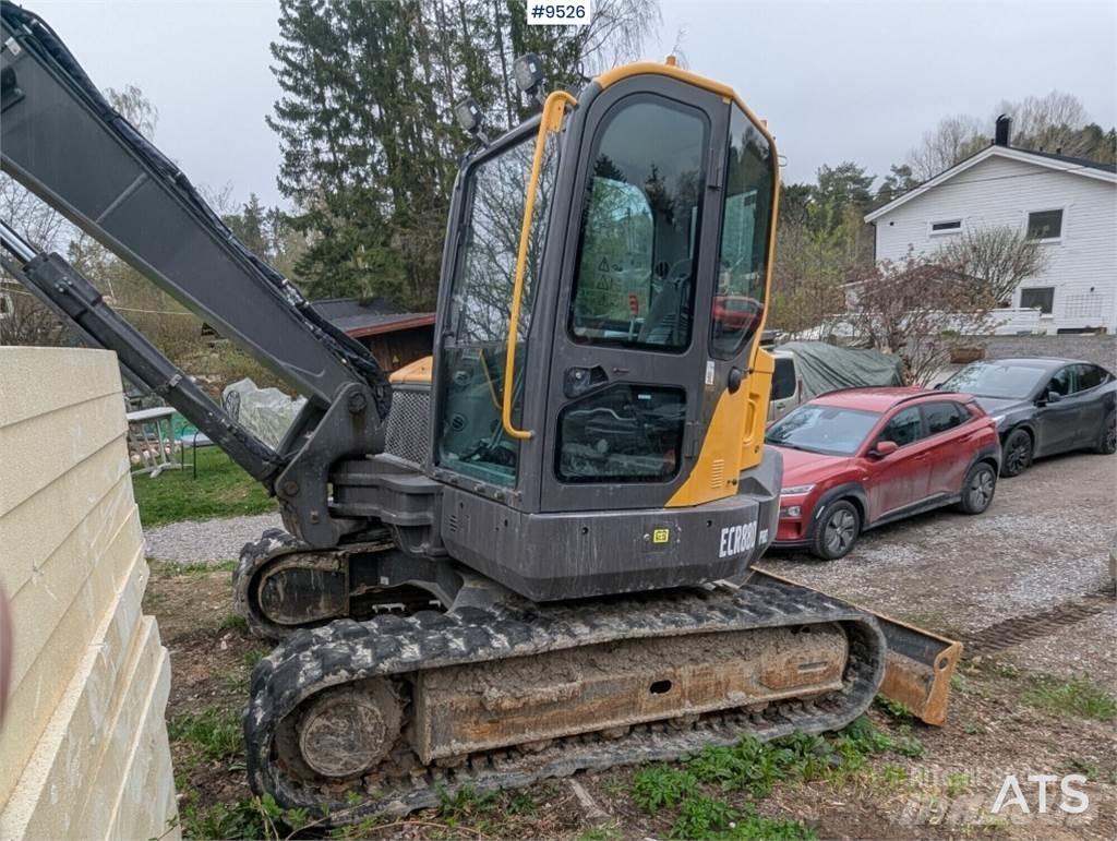 Volvo ECR88D PRO Midi rýpadlá 7 t - 12 t