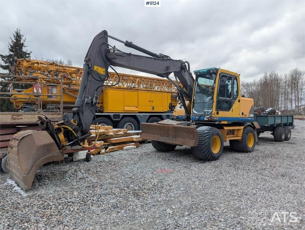 Volvo EW140B Kolesové rýpadlá