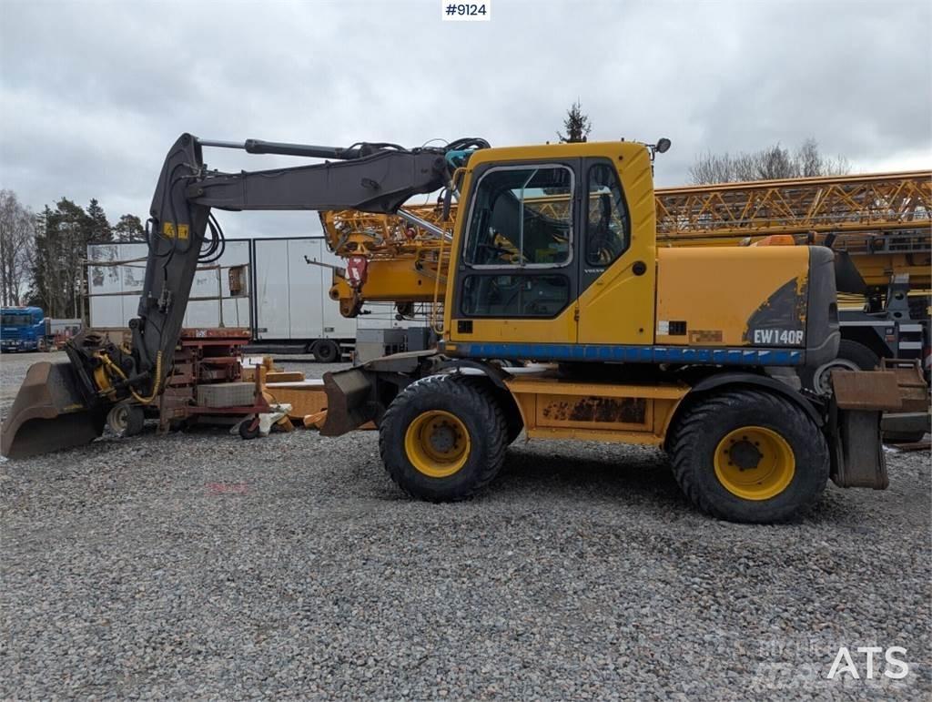 Volvo EW140B Kolesové rýpadlá