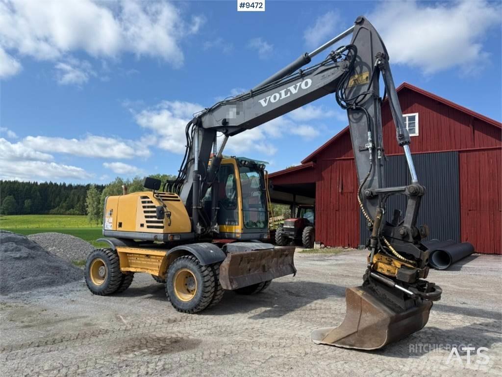 Volvo EW160B Kolesové rýpadlá