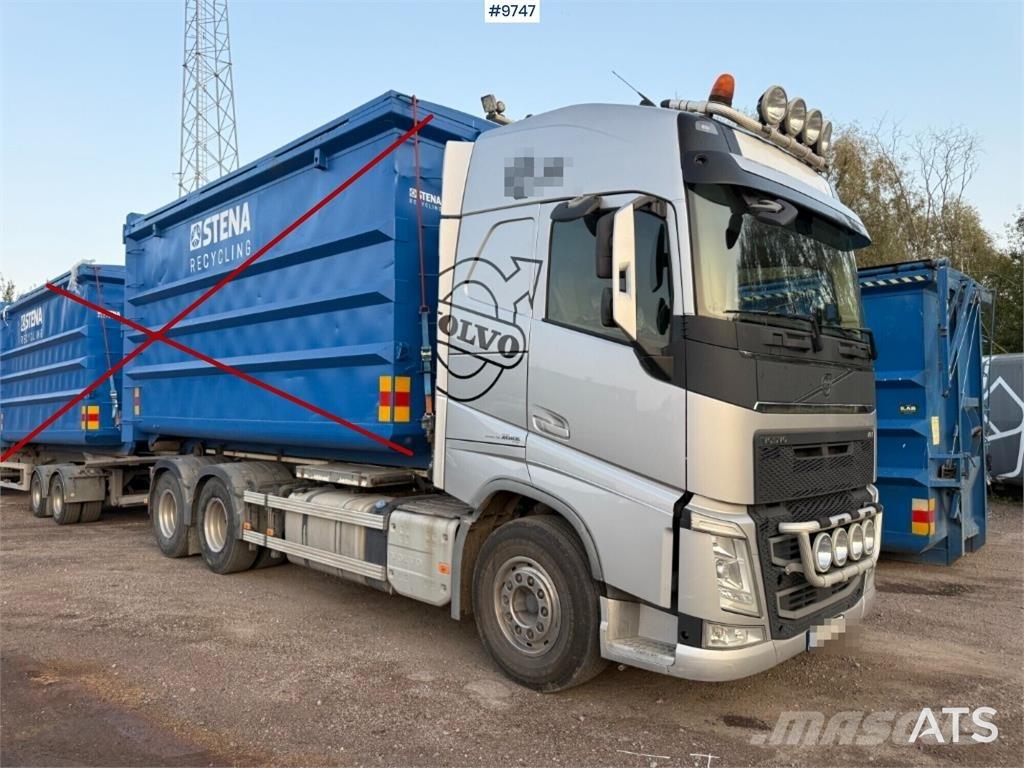 Volvo FH 540 6x2 Hákový nosič kontajnerov