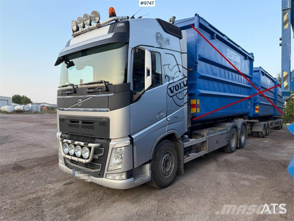 Volvo FH 540 6x2 Hákový nosič kontajnerov