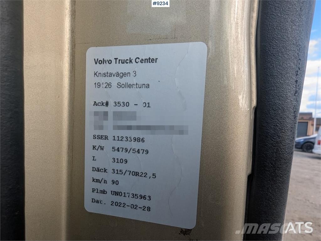 Volvo FM Autožeriavy, hydraulické ruky