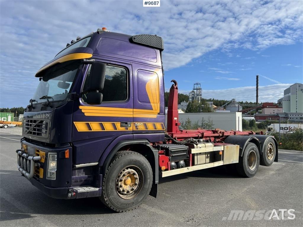 Volvo FM-380 6*2 Hákový nosič kontajnerov