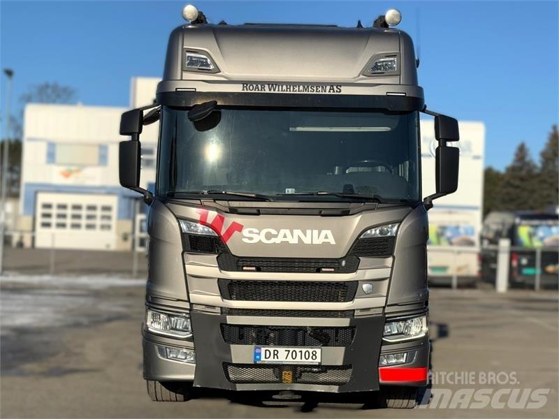 Scania R500 Autožeriavy, hydraulické ruky