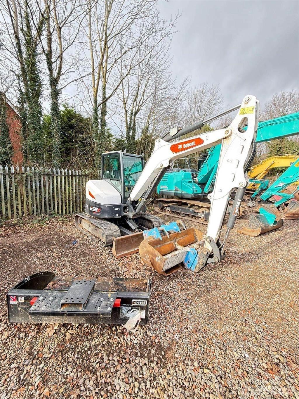 Bobcat E55z Pásové rýpadlá