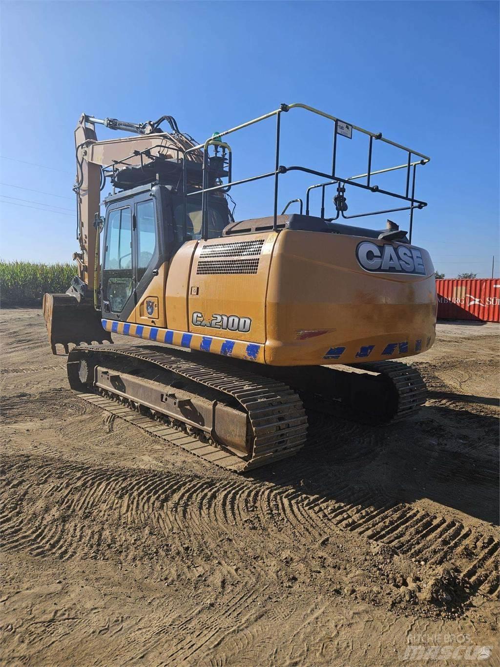 CASE LC210-D Pásové rýpadlá