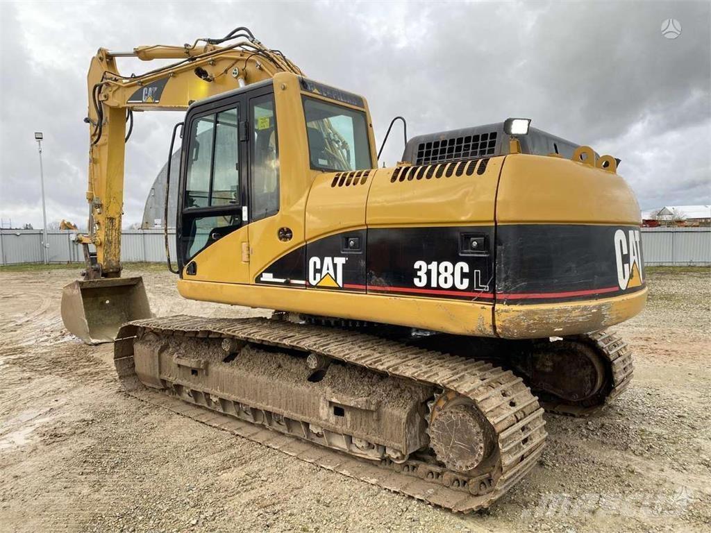 CAT 318 CL Pásové rýpadlá