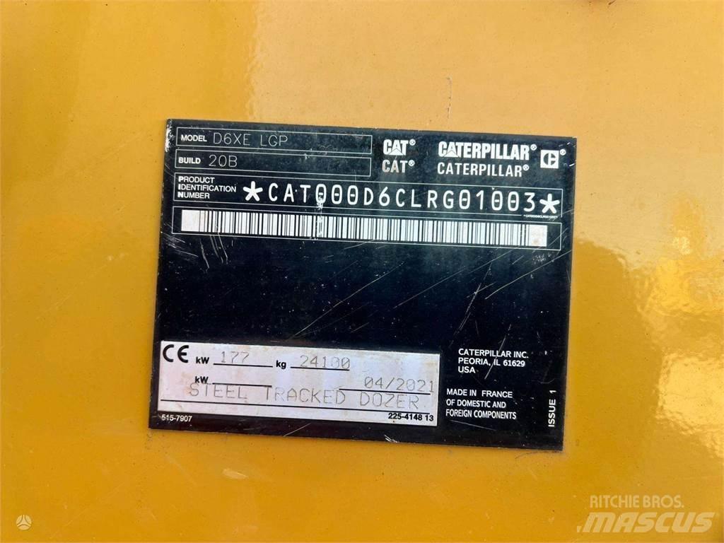 CAT D6XE Pásové dozéry