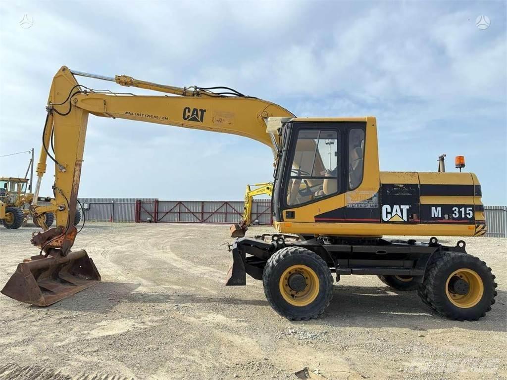 CAT M 315 Kolesové rýpadlá