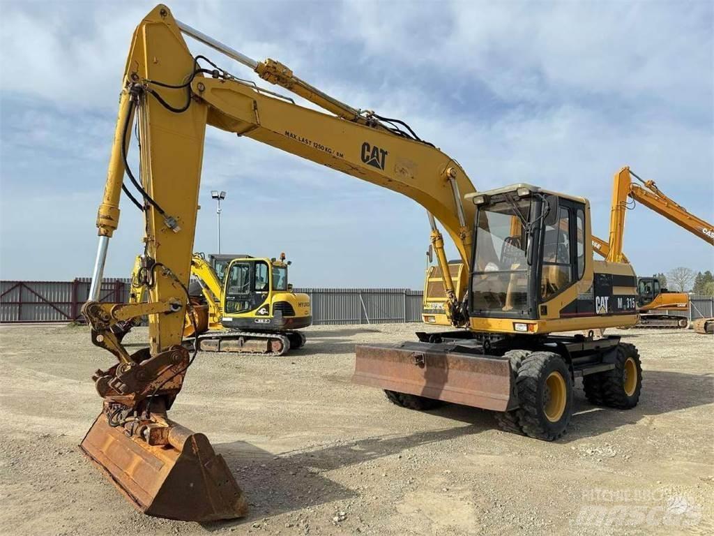 CAT M 315 Kolesové rýpadlá