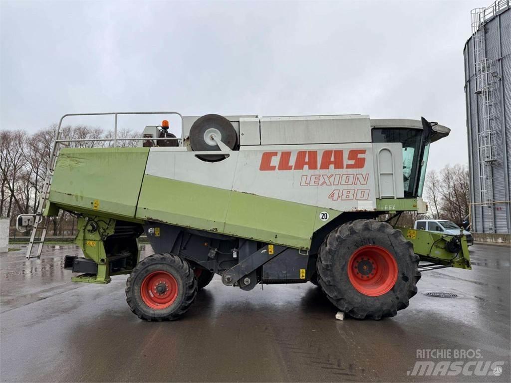 CLAAS LEXION 480 Kombinované zberacie stroje