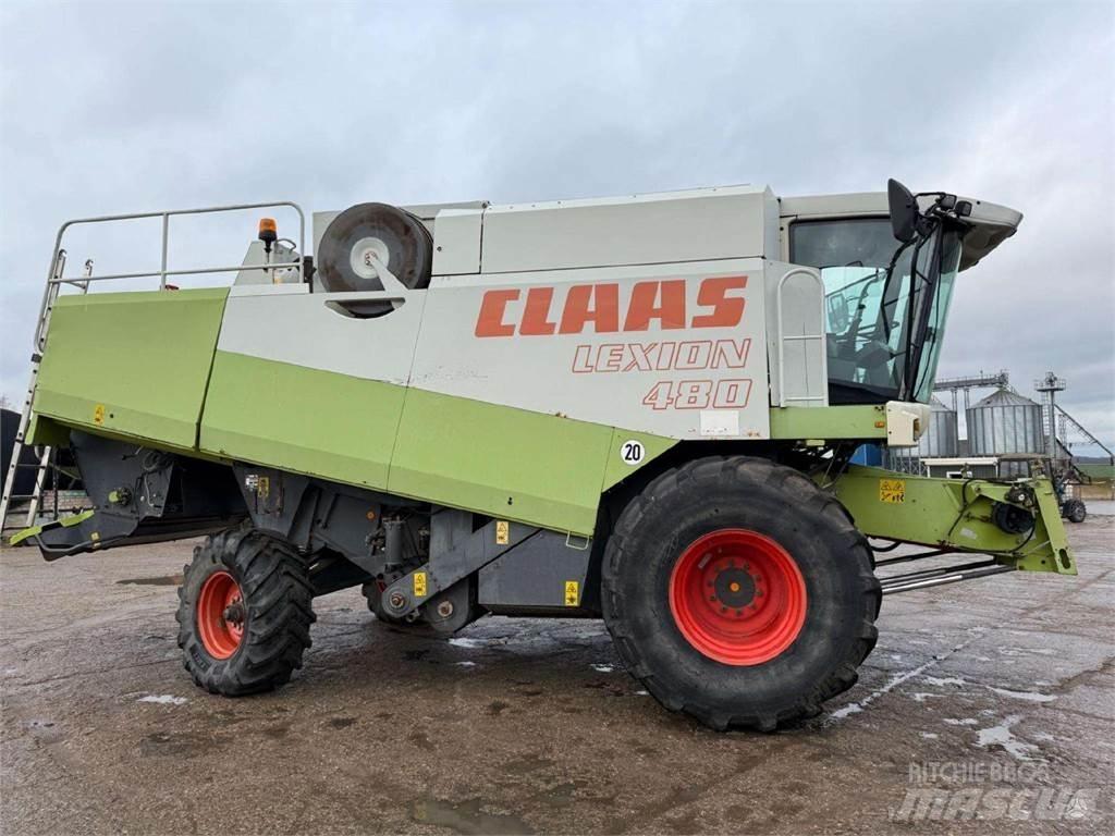 CLAAS LEXION 480 Kombinované zberacie stroje