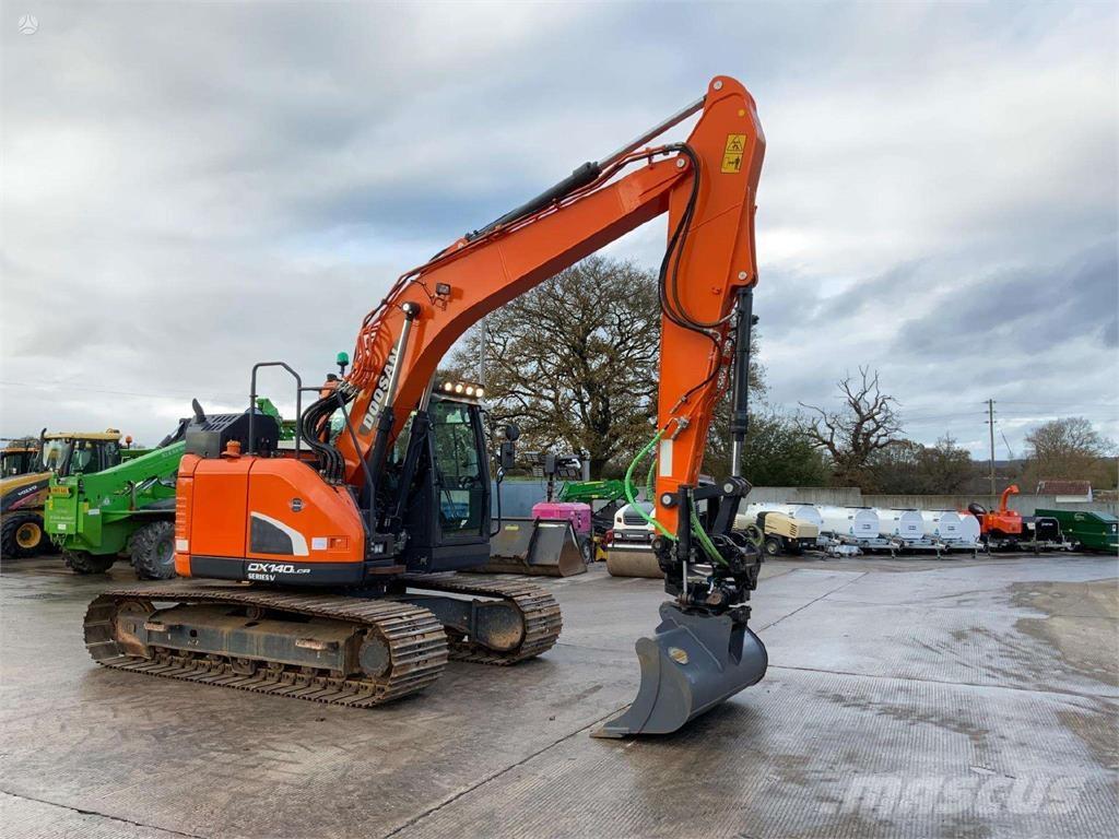 Doosan DX140 LCR Pásové rýpadlá