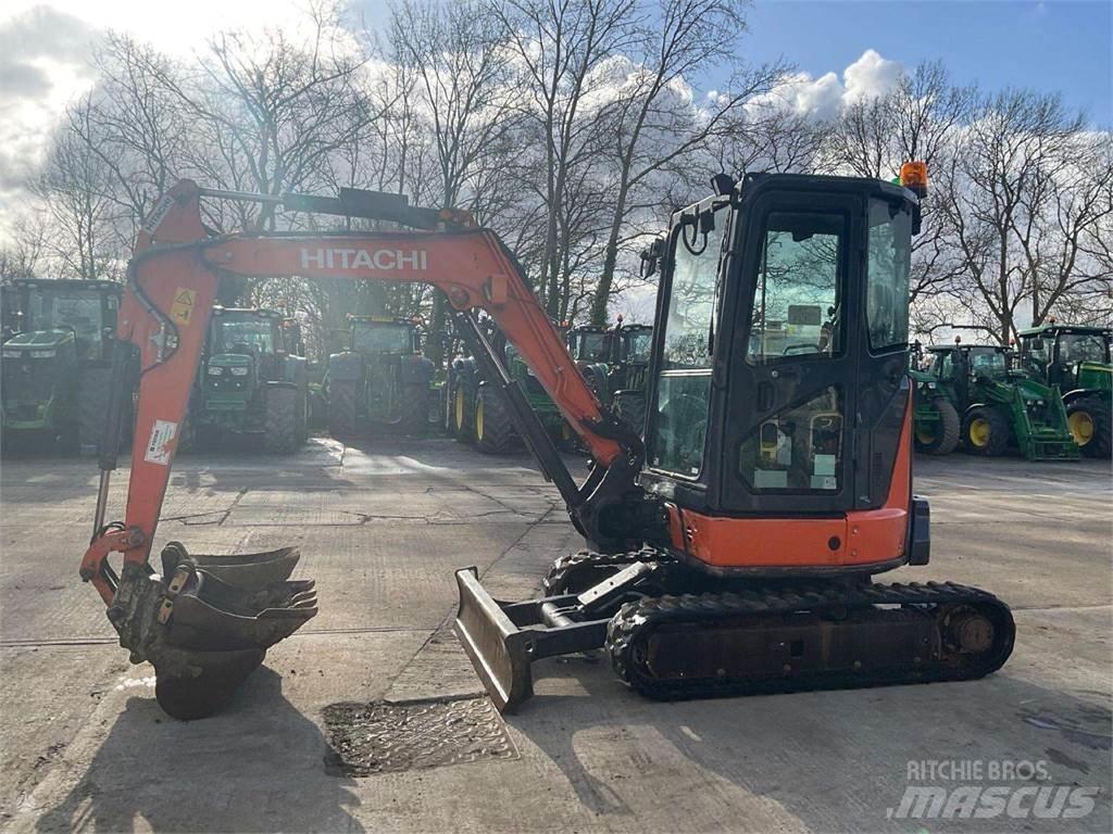 Hitachi Zaxis 33U Pásové rýpadlá