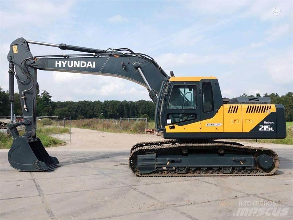 Hyundai R215 Pásové rýpadlá