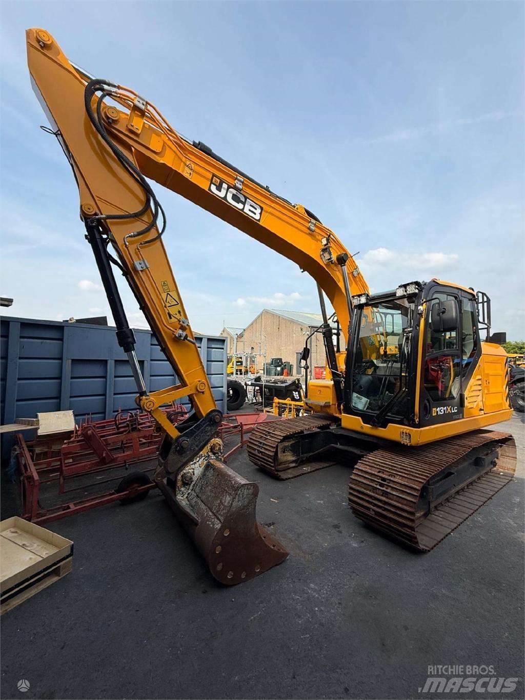 JCB 131X L SV Pásové rýpadlá