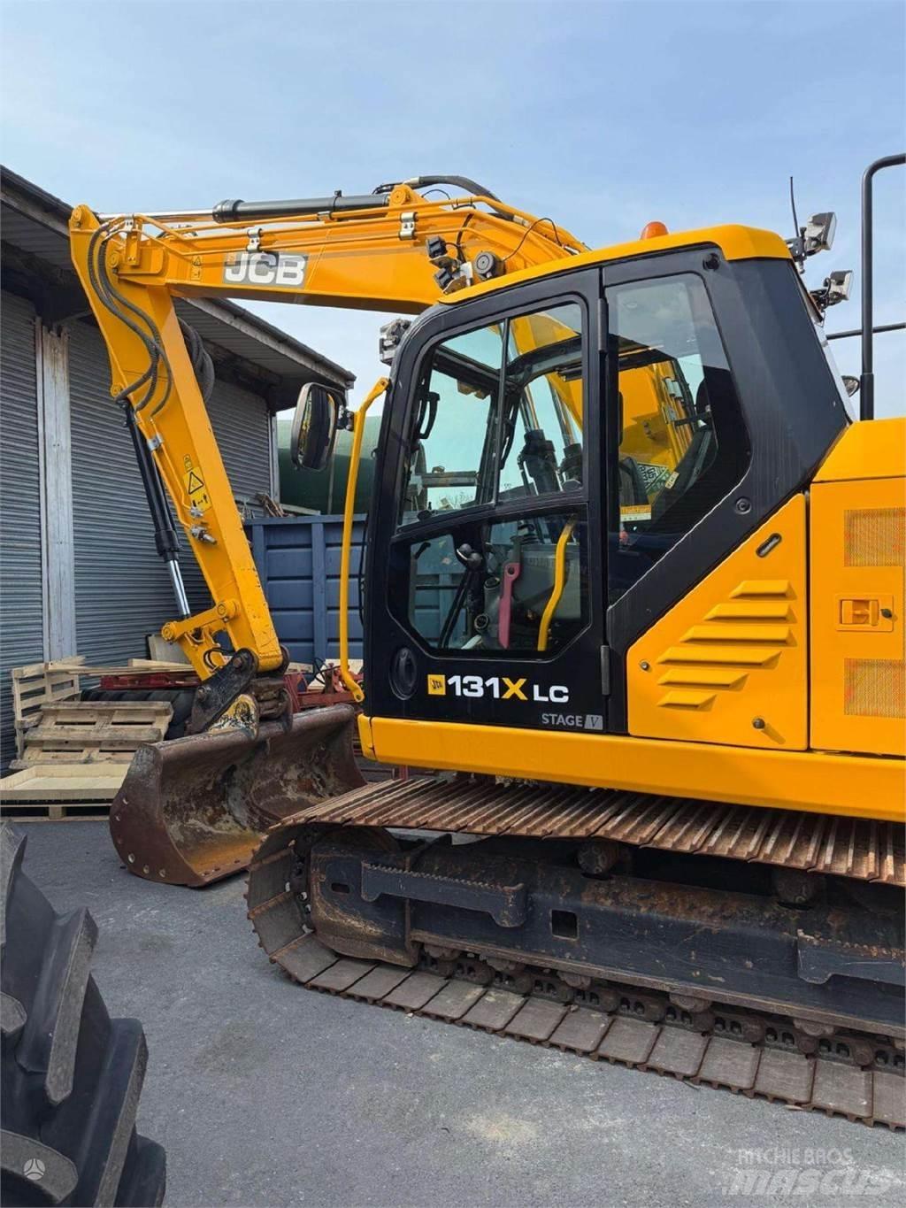 JCB 131X L SV Pásové rýpadlá