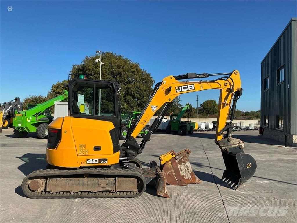 JCB 48Z-1 Pásové rýpadlá