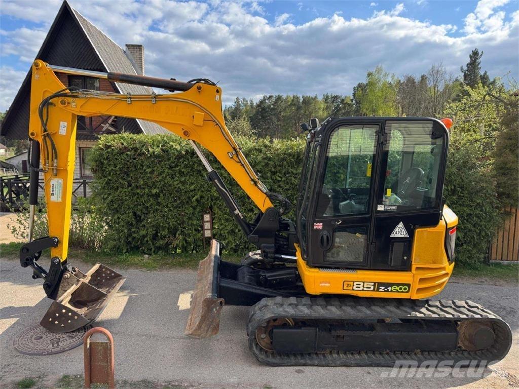 JCB 85Z-1 Pásové rýpadlá