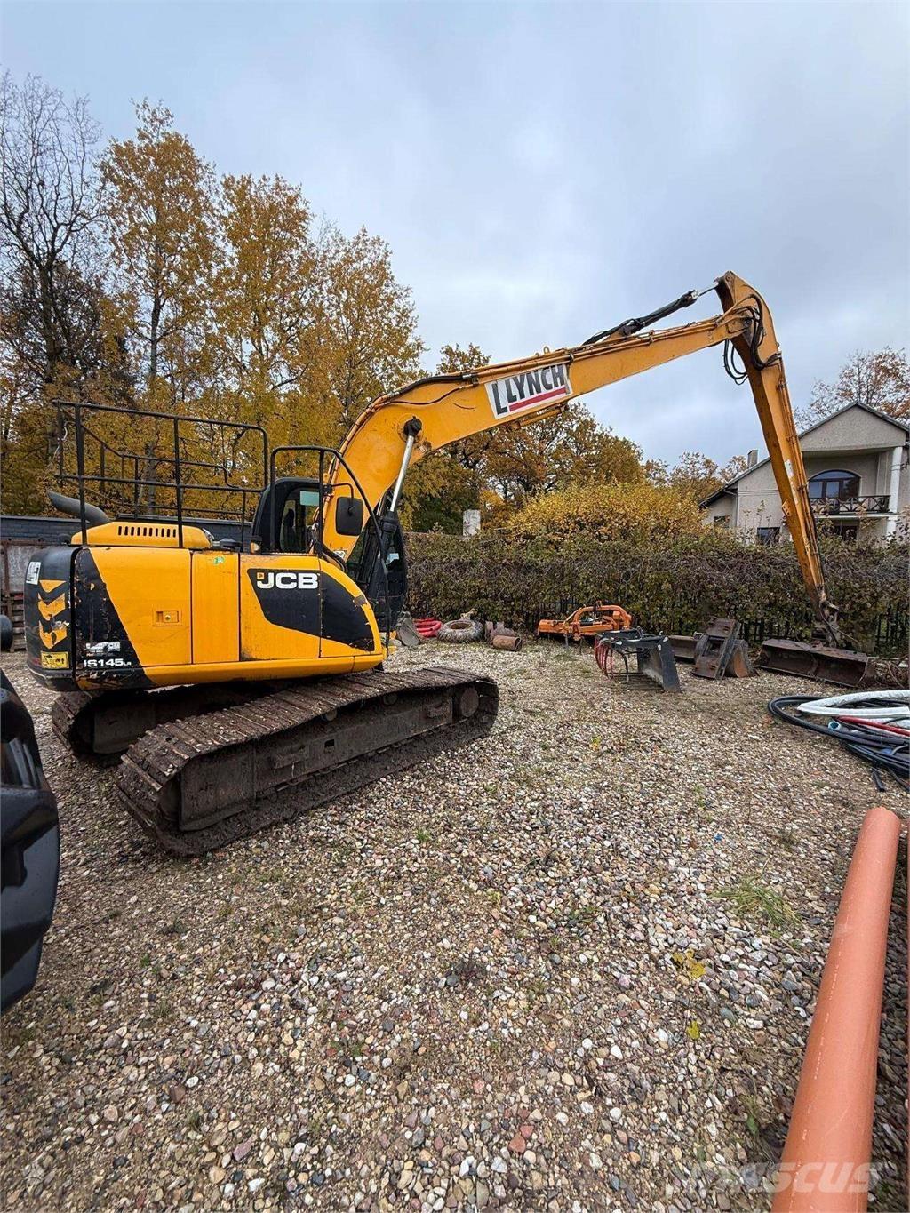 JCB JS145LR Pásové rýpadlá