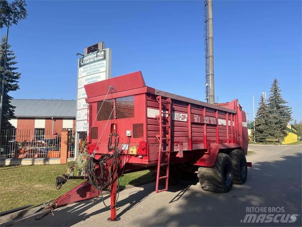 JF MT 22000 Drviče a rezače balíkov