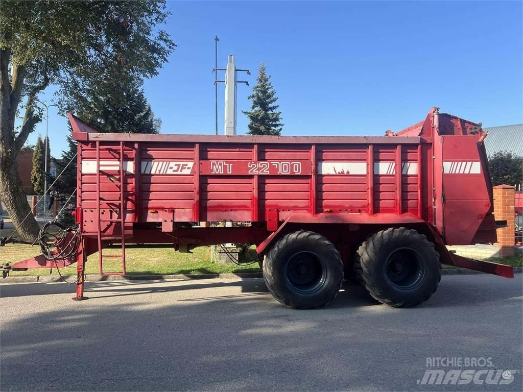 JF MT 22000 Drviče a rezače balíkov