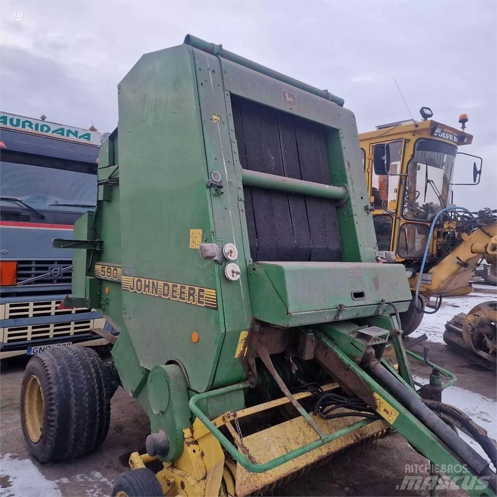 John Deere 590 Lisy na okrúhle balíky