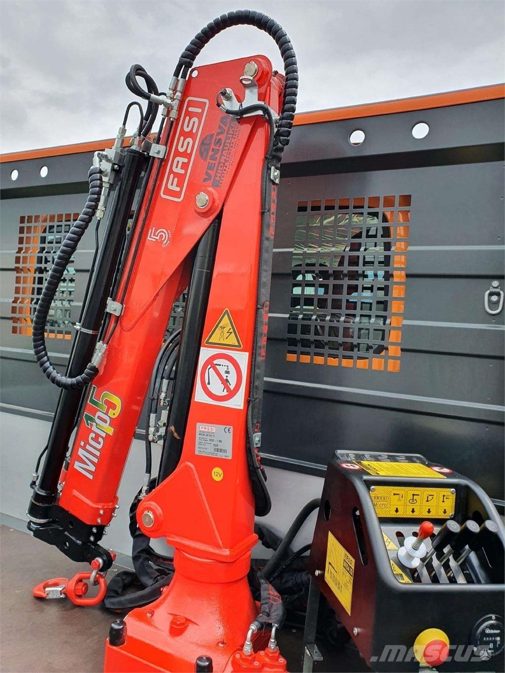  -Kita- FASSI Micro Žeriavy pre ťažký terén