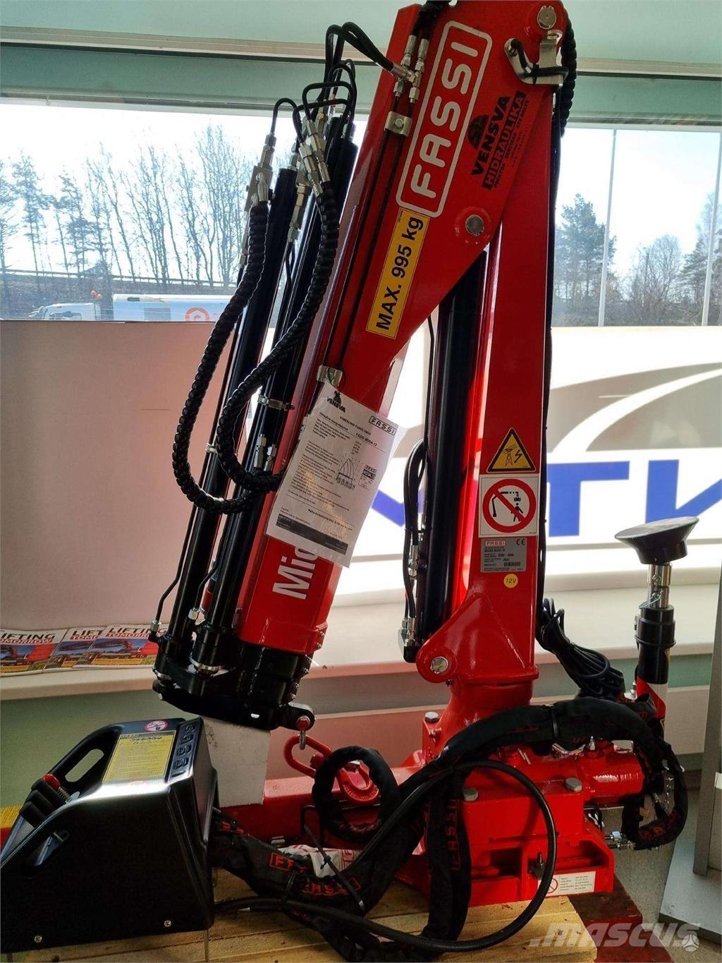  -Kita- FASSI Micro Žeriavy pre ťažký terén