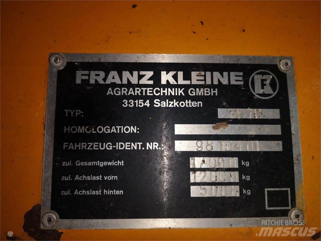 Kleine SF 10-2 Kombinované zberacie stroje