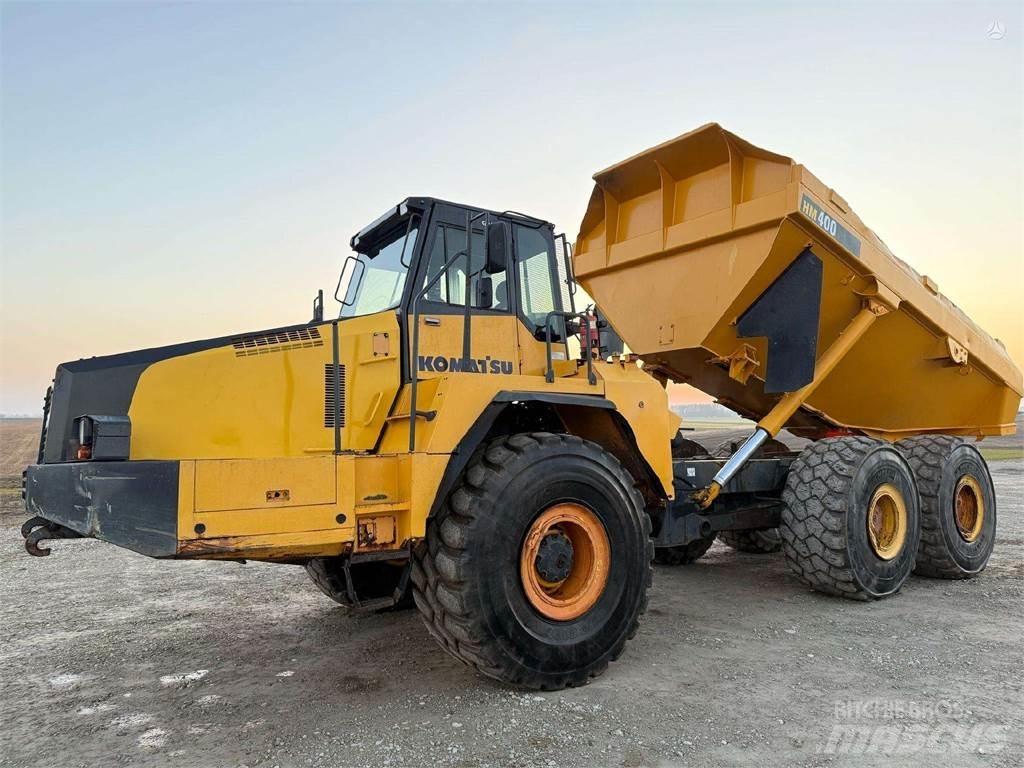 Komatsu HM 400-2 Kĺbové nákladné autá