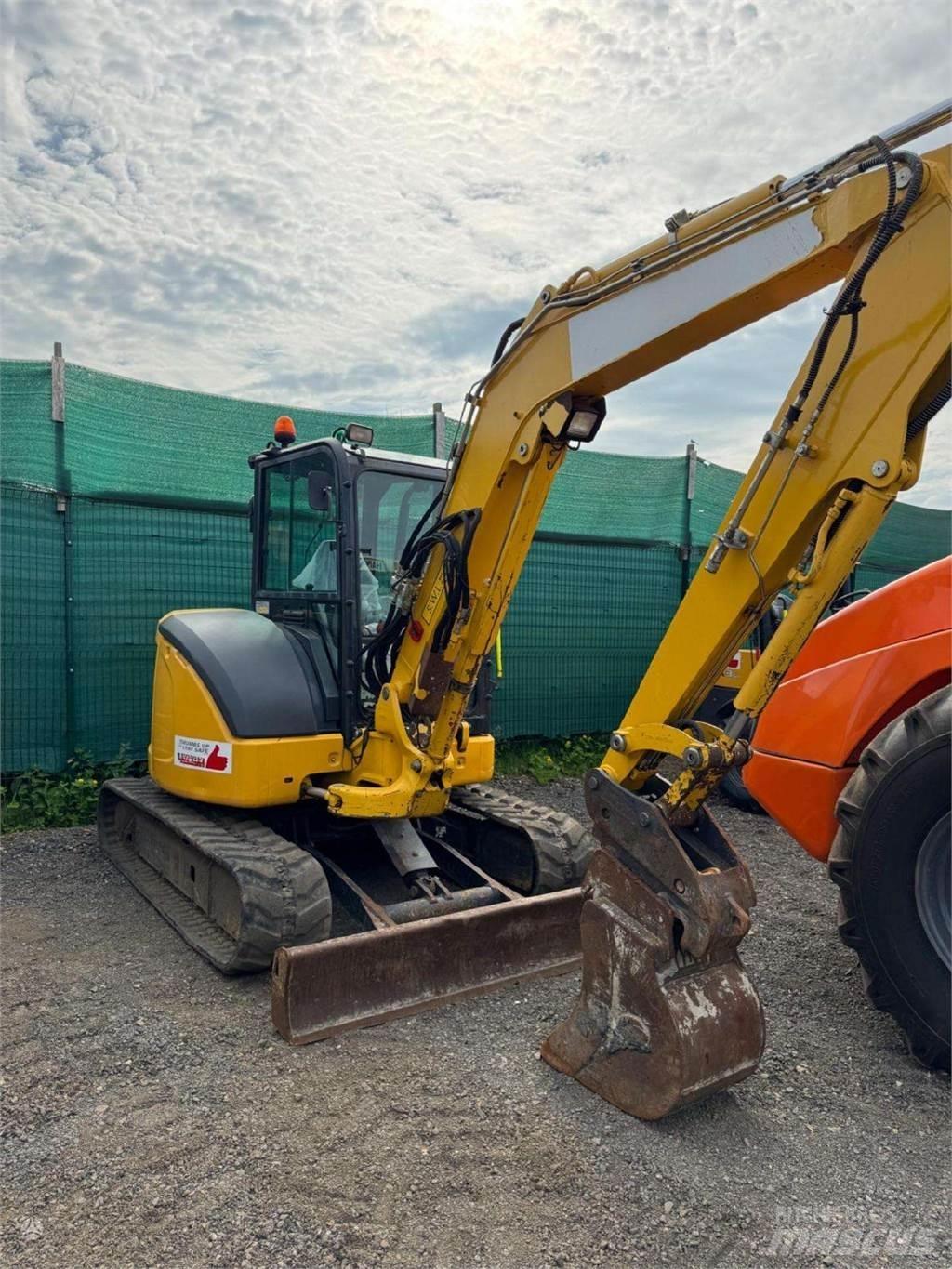 Komatsu PC55MR-5 Pásové rýpadlá