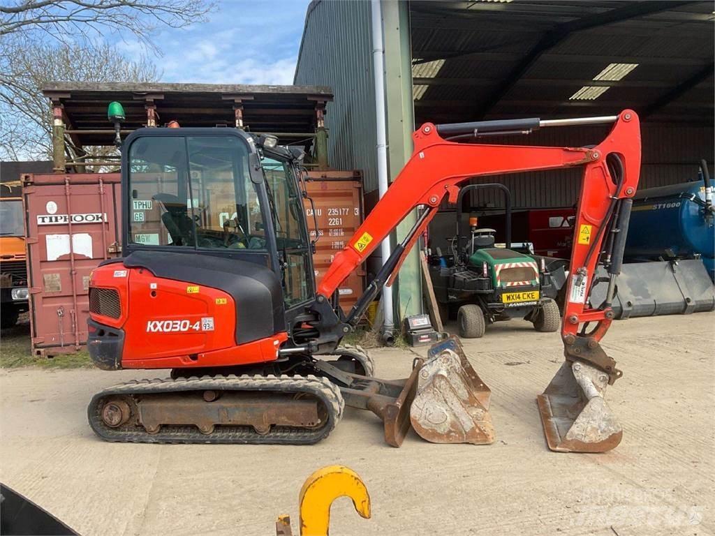 Kubota KX030-4 Mini rýpadlá < 7t