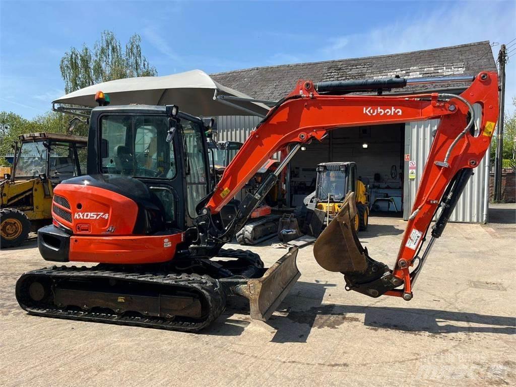 Kubota KX057-4 Pásové rýpadlá