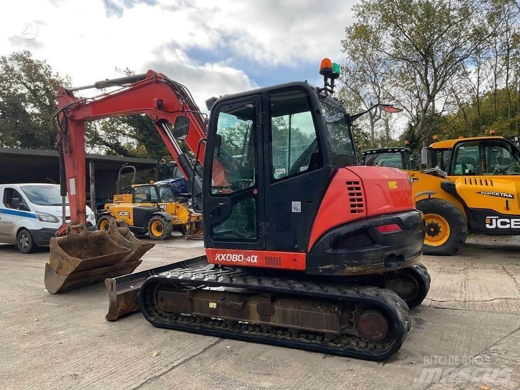 Kubota KX080-4 Pásové rýpadlá