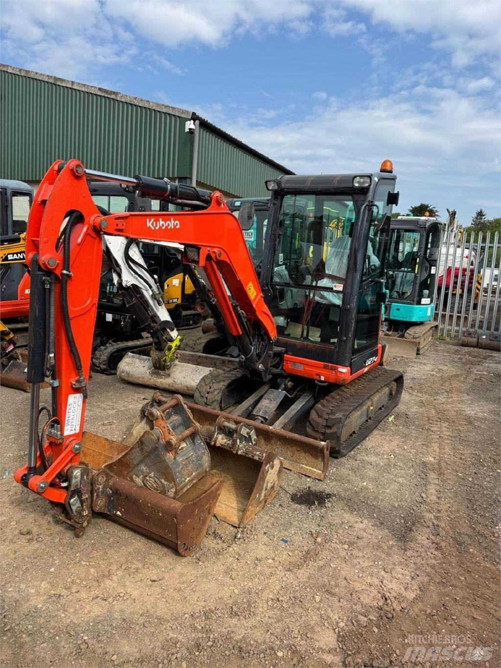 Kubota U27-4 Mini rýpadlá < 7t