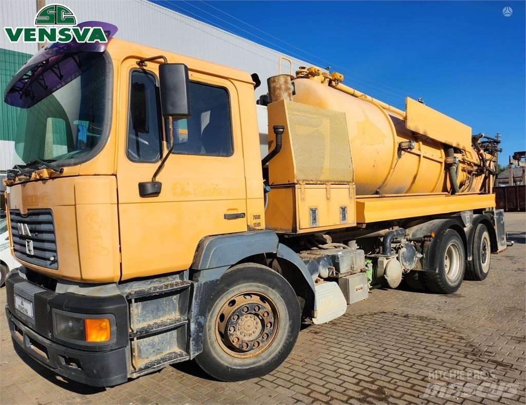 MAN FE 26T 6x2 Kombinované/Čerpacie cisterny