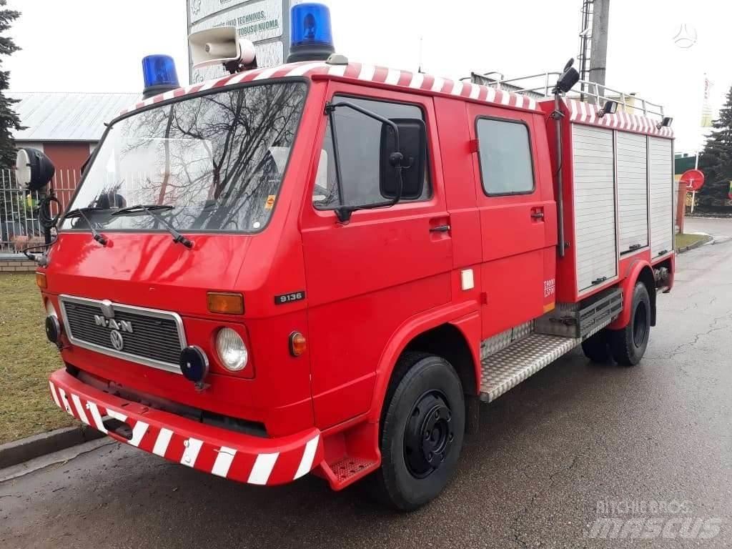 MAN VW 9136 Hasičské vozy