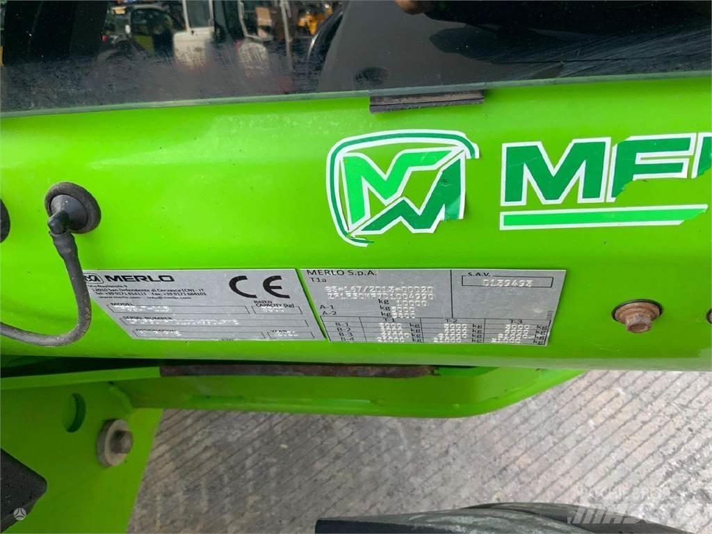 Merlo TF33.7 Čelné nakladače a rýpadlá