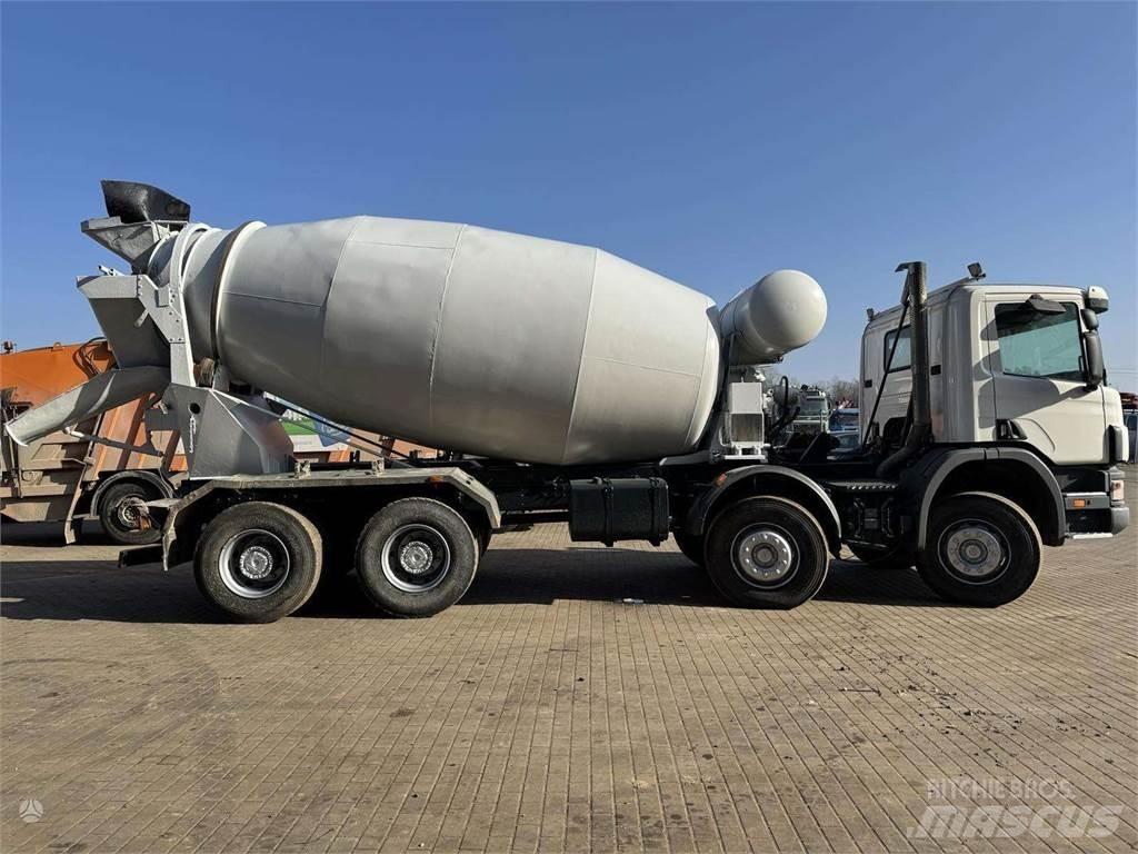 Scania P124 8x4 Domiešavače betónu