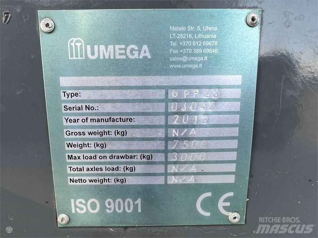 Umega gpp23 Ďalšie poľnohospodárske stroje
