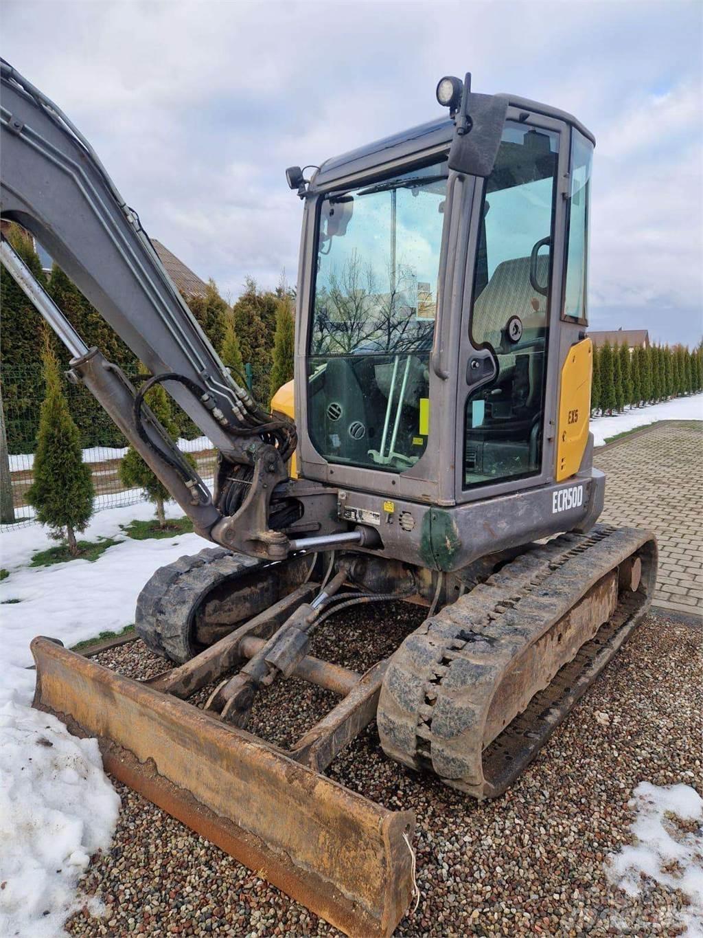 Volvo ECR50 Pásové rýpadlá