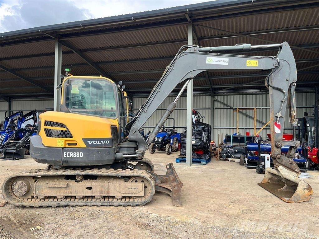 Volvo ECR88D Pásové rýpadlá