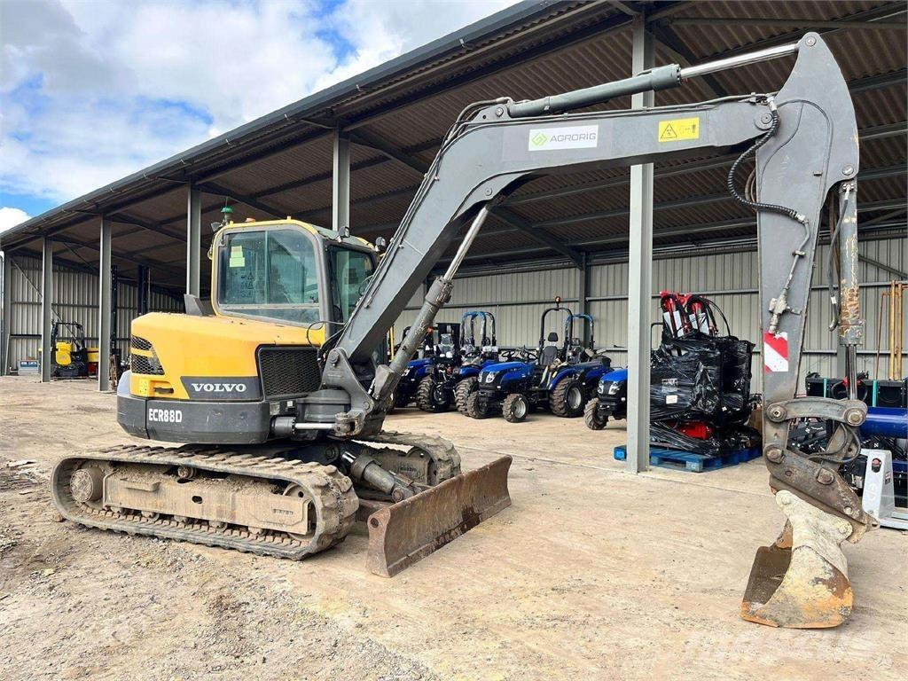 Volvo ECR88D Pásové rýpadlá