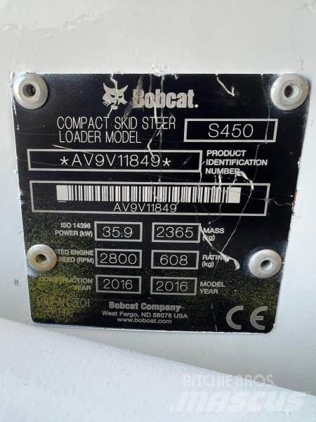 Bobcat S 450 Mininakladače